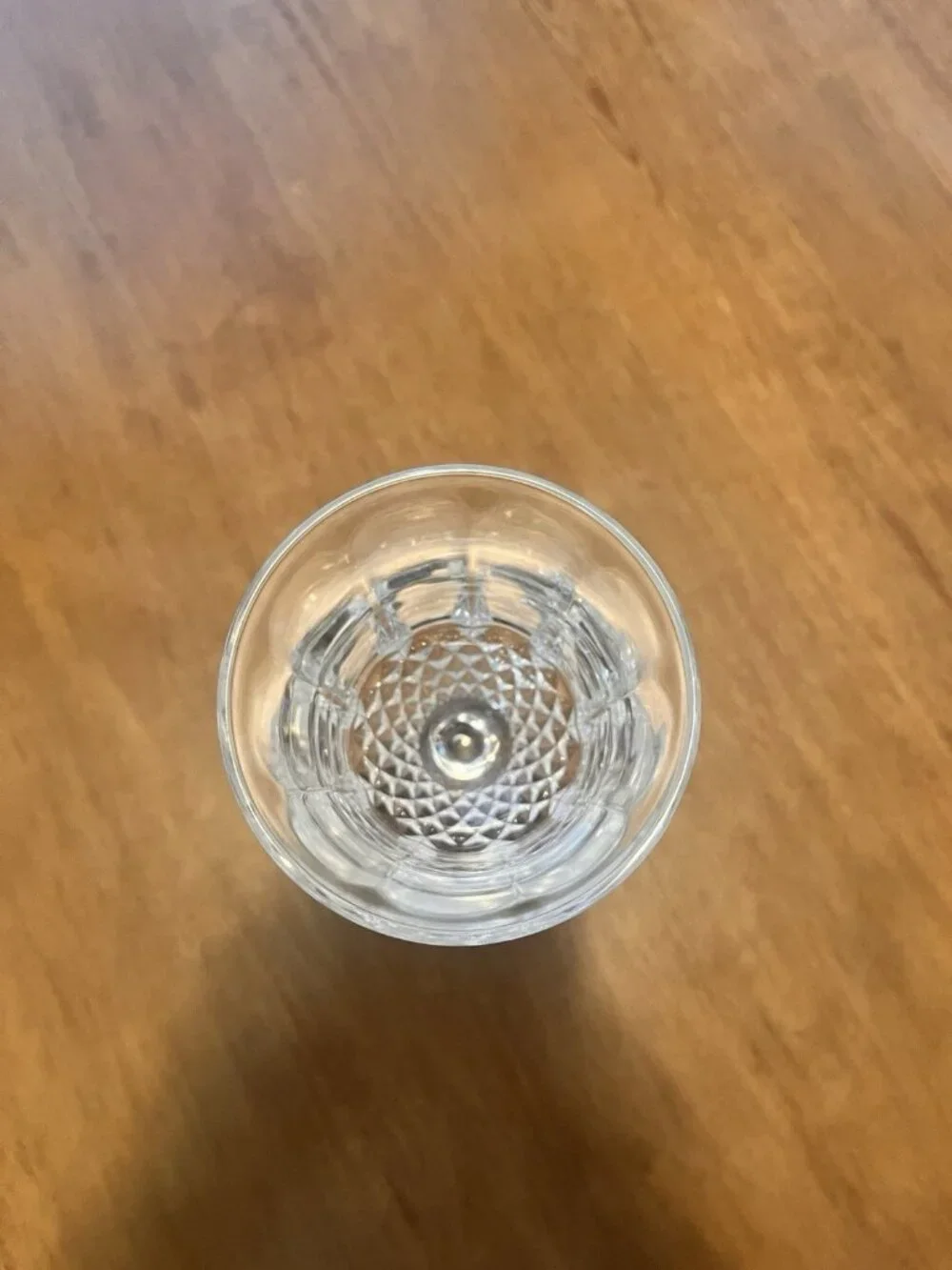 Vintage Anchor Hocking Crystal Wine Glass From The Legacy Collection